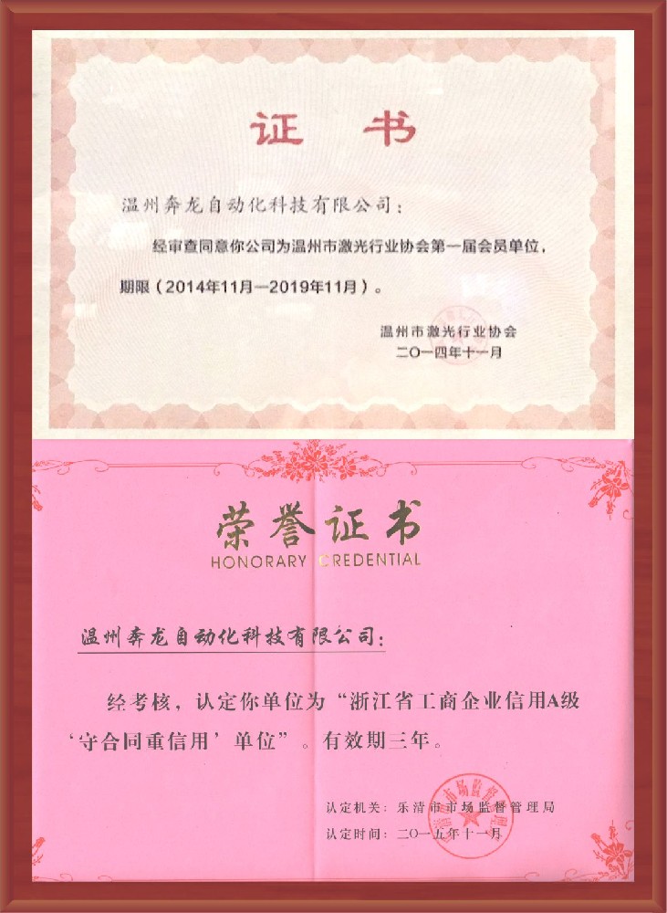 榮譽(yù)資質(zhì)