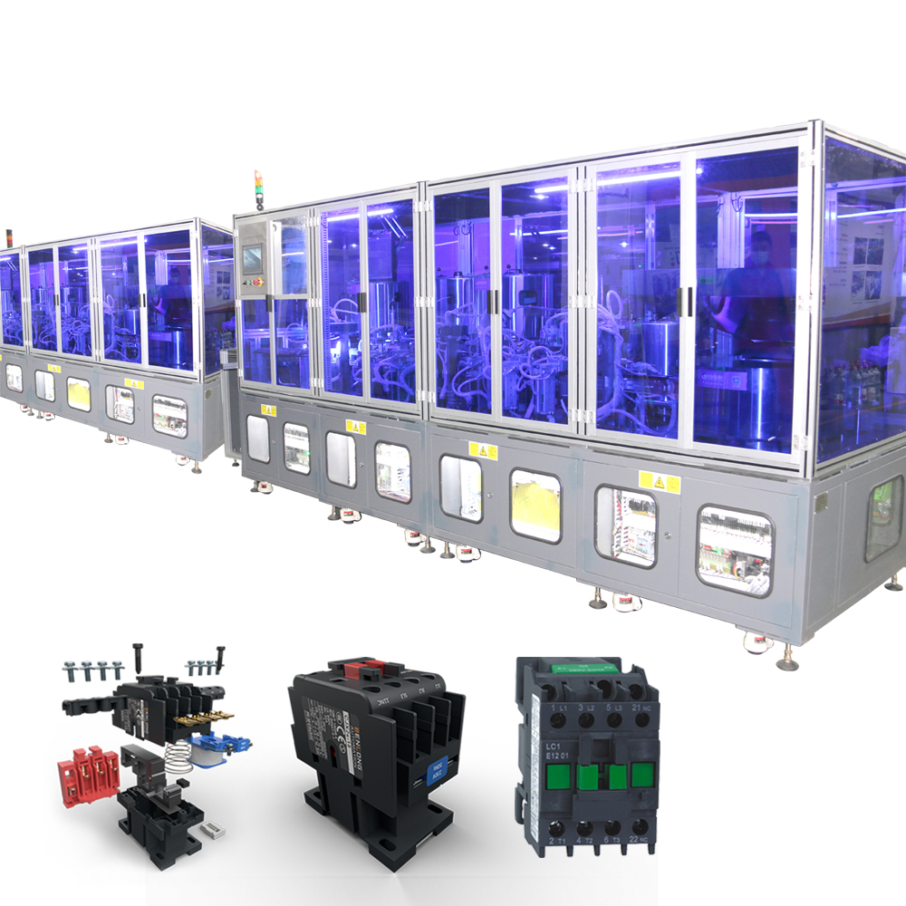 AC交流接觸器自動化裝配檢測生產(chǎn)線功能與特點(diǎn)？